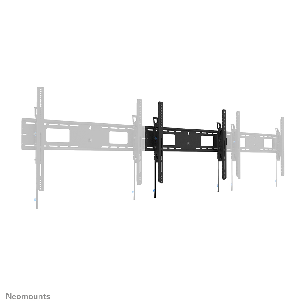 Neomounts WL35-750BL18 Schwerlast-Wandhalterung 43-98" - neigbar - abschließbar - schnelle Installation - TÜV